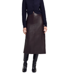 A.L.C. Womens Bottoms 0 / Deepest Brown Marta Skirt
