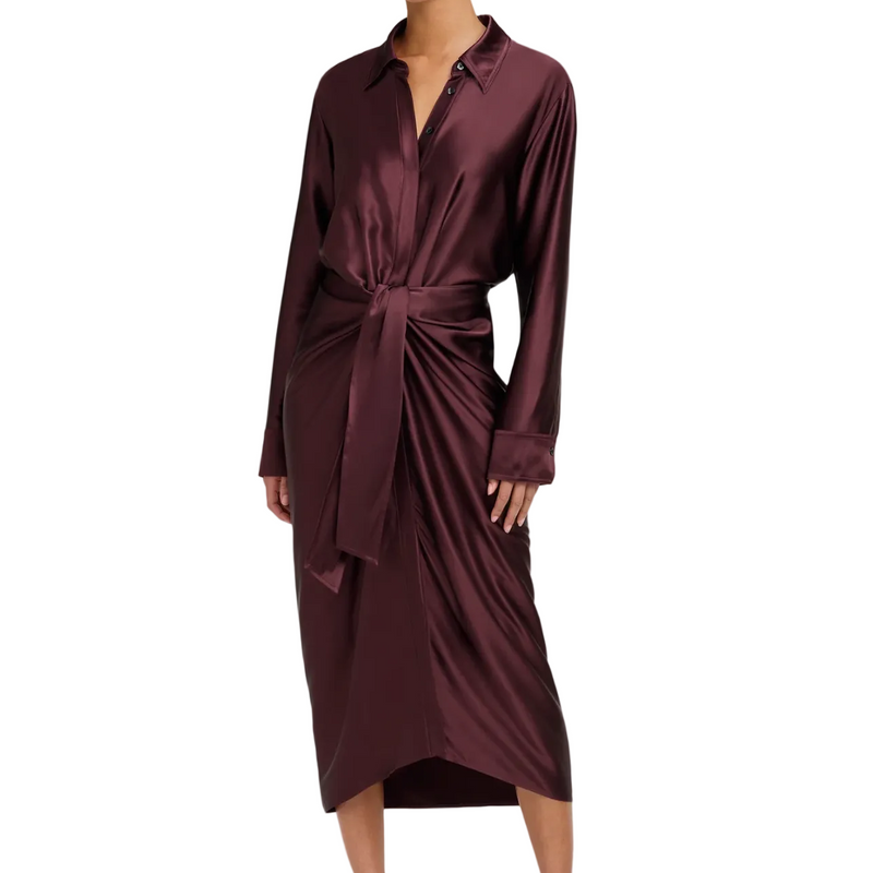 A.L.C. Mila Dress in Marron