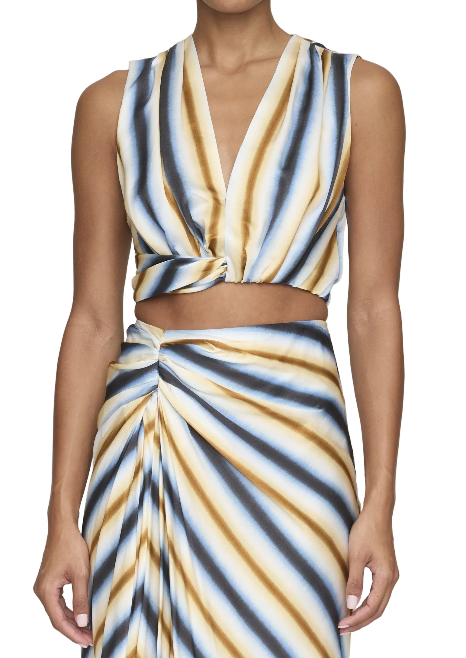 A.L.C. Womens Novelty Knit Tops Brooklyn Top