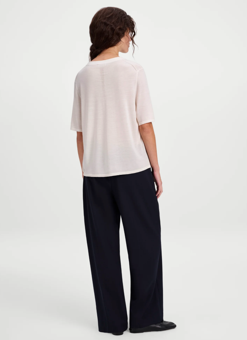 A.L.C. Womens Novelty Knit Tops Rei Top, image 3 of 3