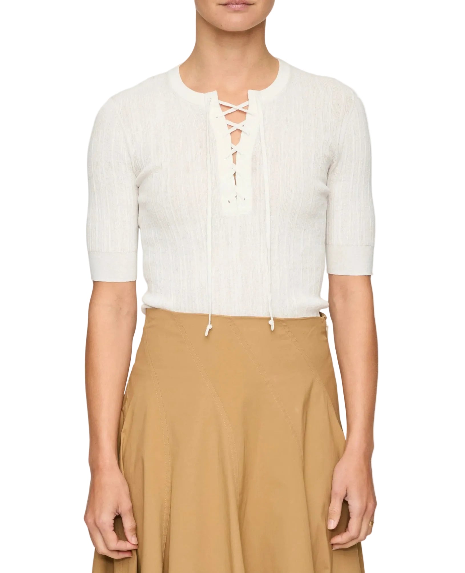 A.L.C. Womens Novelty Tops Fawn Top