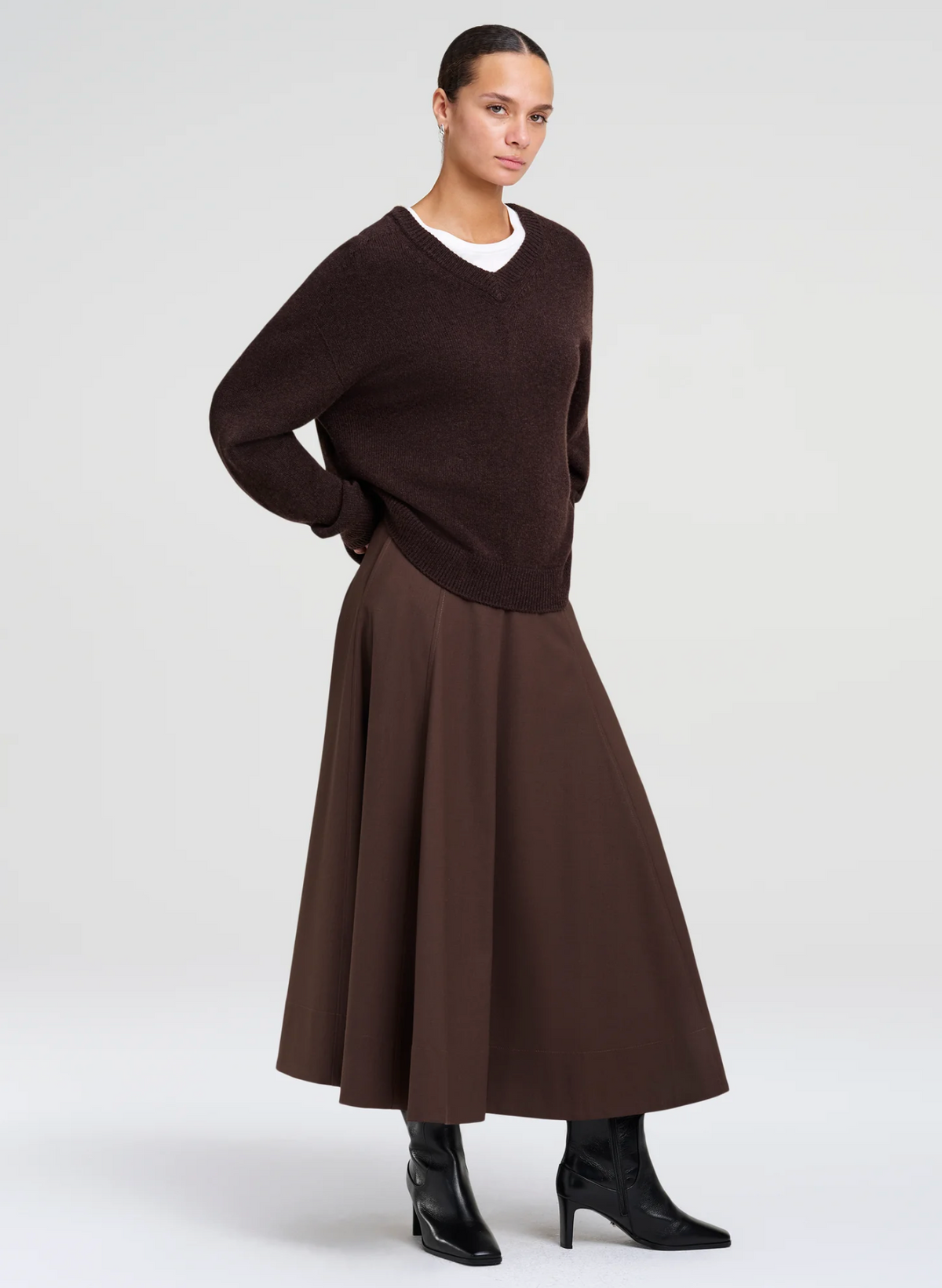 A.L.C. Womens Sweaters - Cashmere Calven Sweater