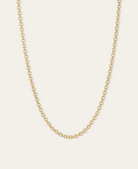Adina Reyter Womens Jewelry 18" Rolo Chain - 14k Yellow Gold