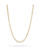 Adina Reyter Womens Jewelry 4mm Wide 20" Italian Chain Link Necklace