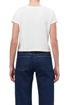 AGOLDE Womens Basics Adine Shrunken Tee