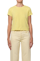 AGOLDE Womens Basics Adine Shrunken Tee