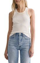 AGOLDE Womens Basics Poppy Tank