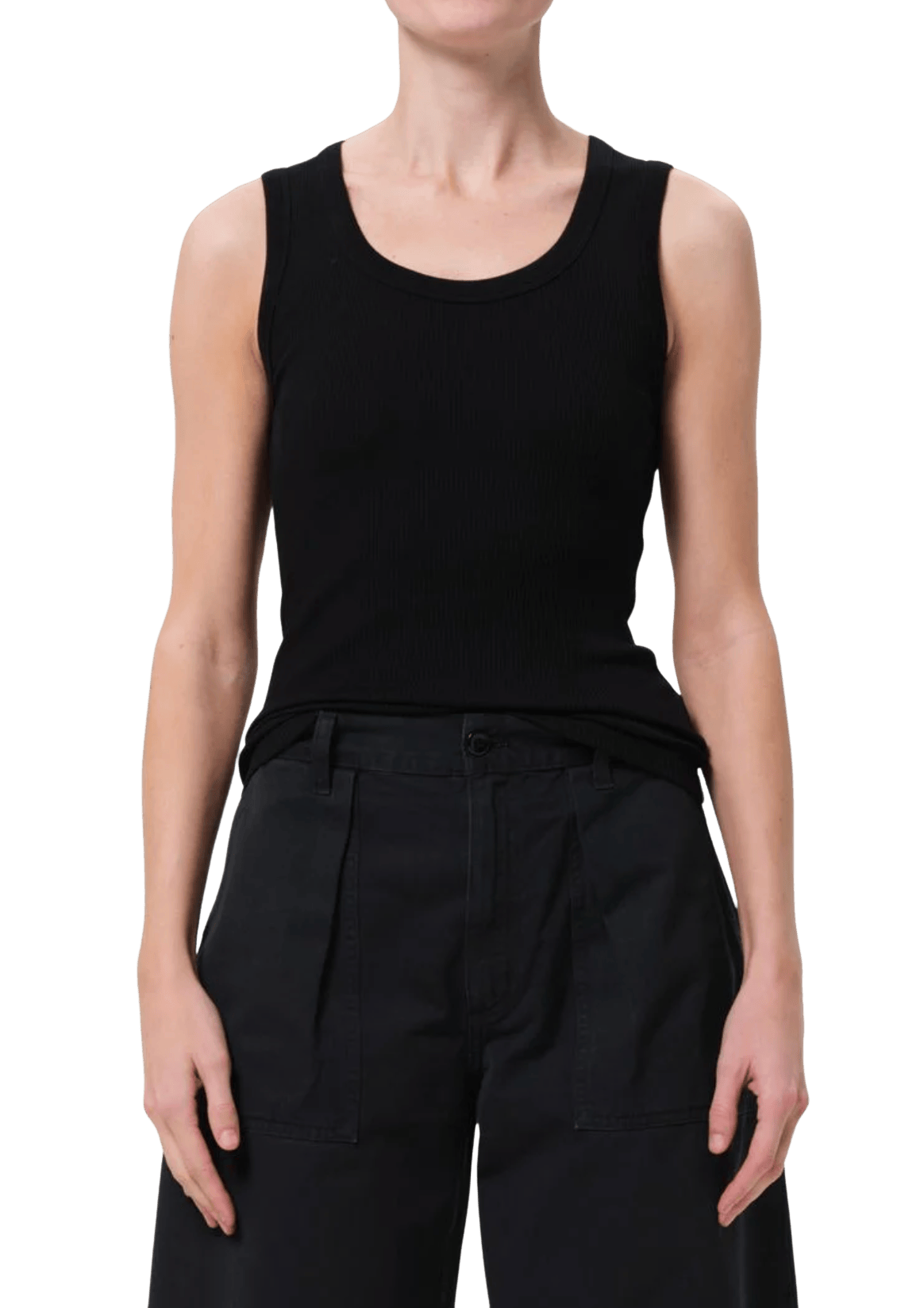 AGOLDE Womens Basics Poppy Tank