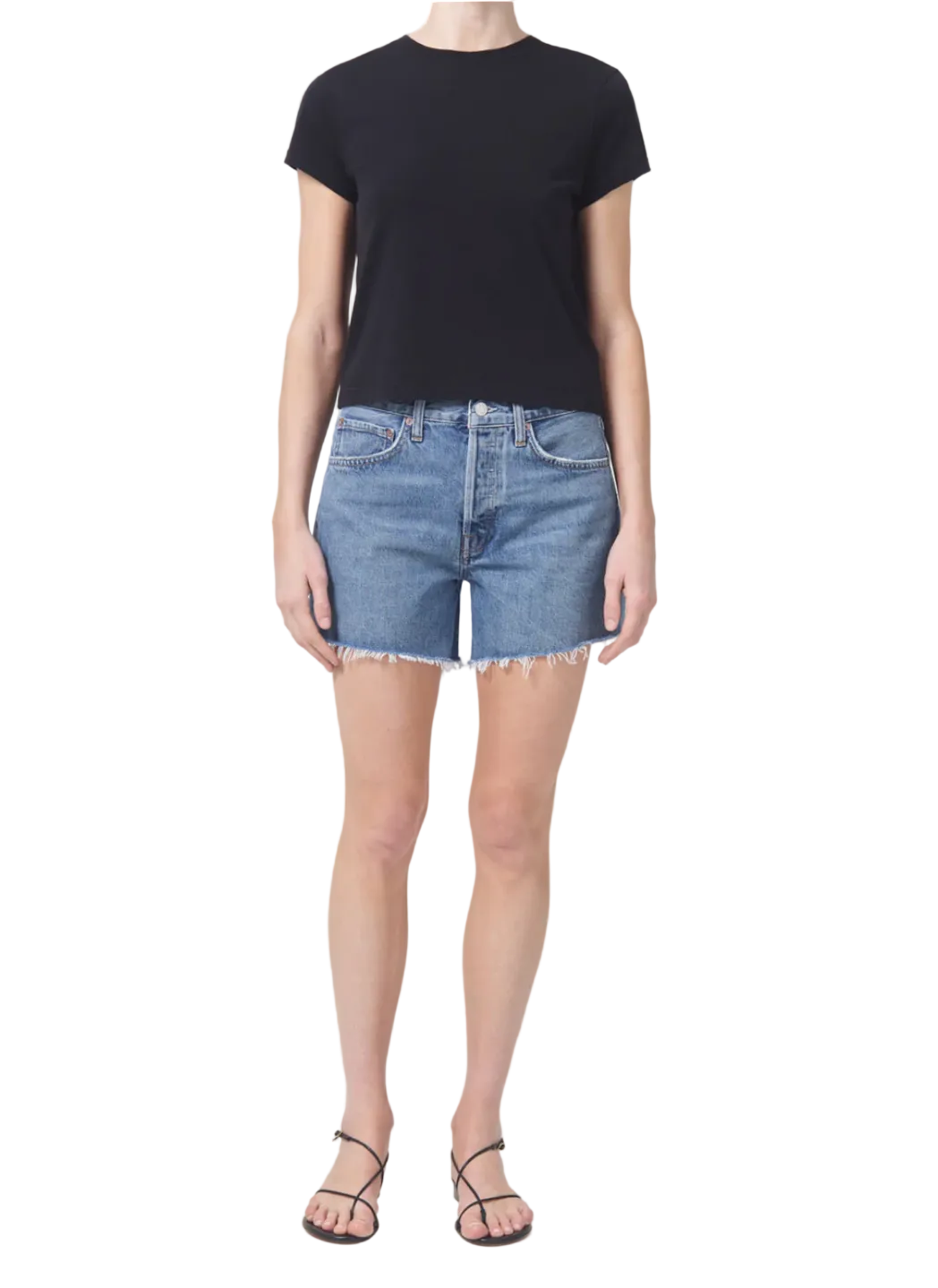 AGOLDE Womens Bottoms Parker Skywave