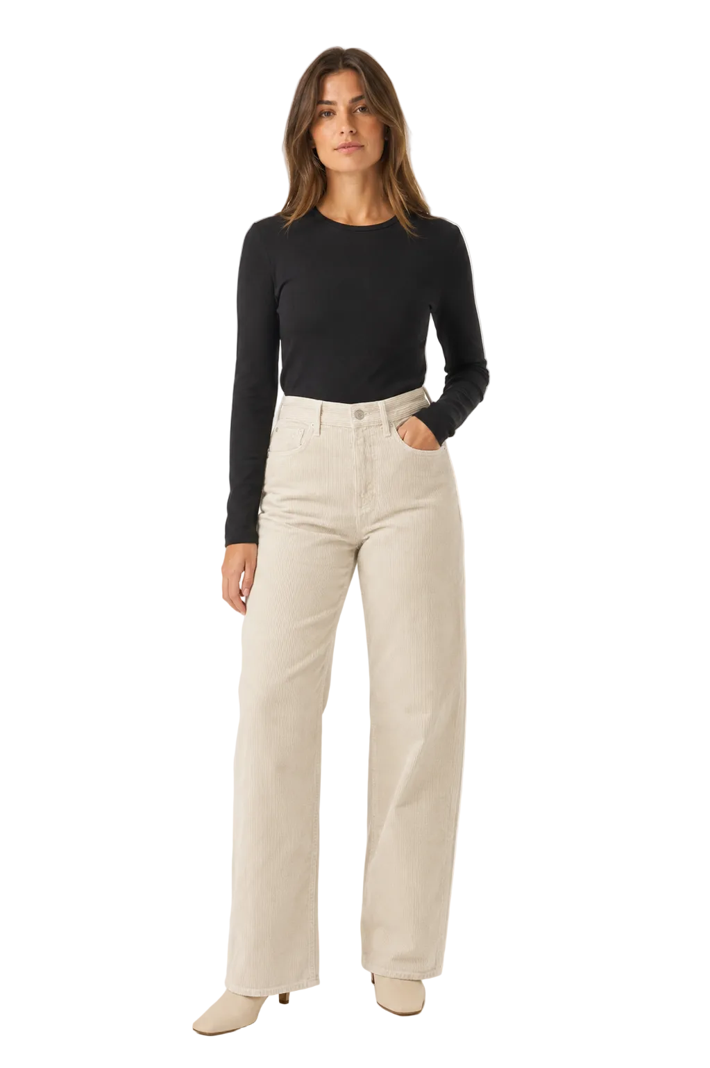 AGOLDE Womens Bottoms 24 / Corduroy Ren 32 Jean