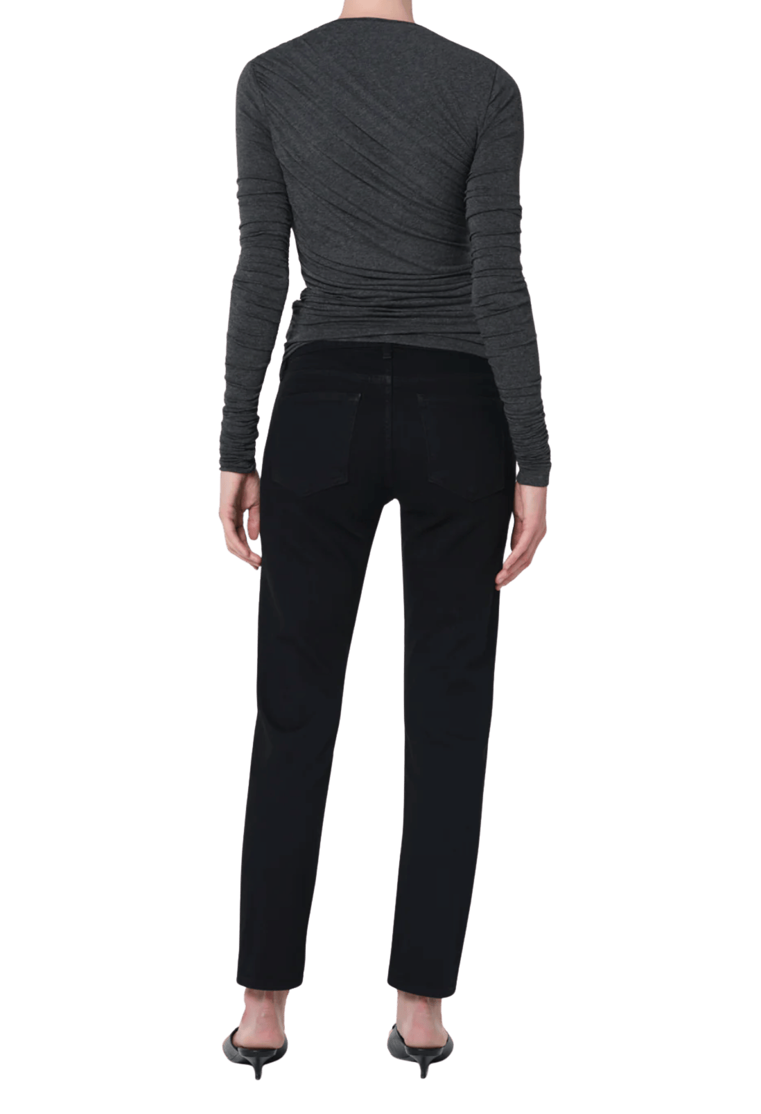 AGOLDE Womens Denim Cocktail Ankle Jean