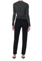 AGOLDE Womens Denim Cocktail Ankle Jean