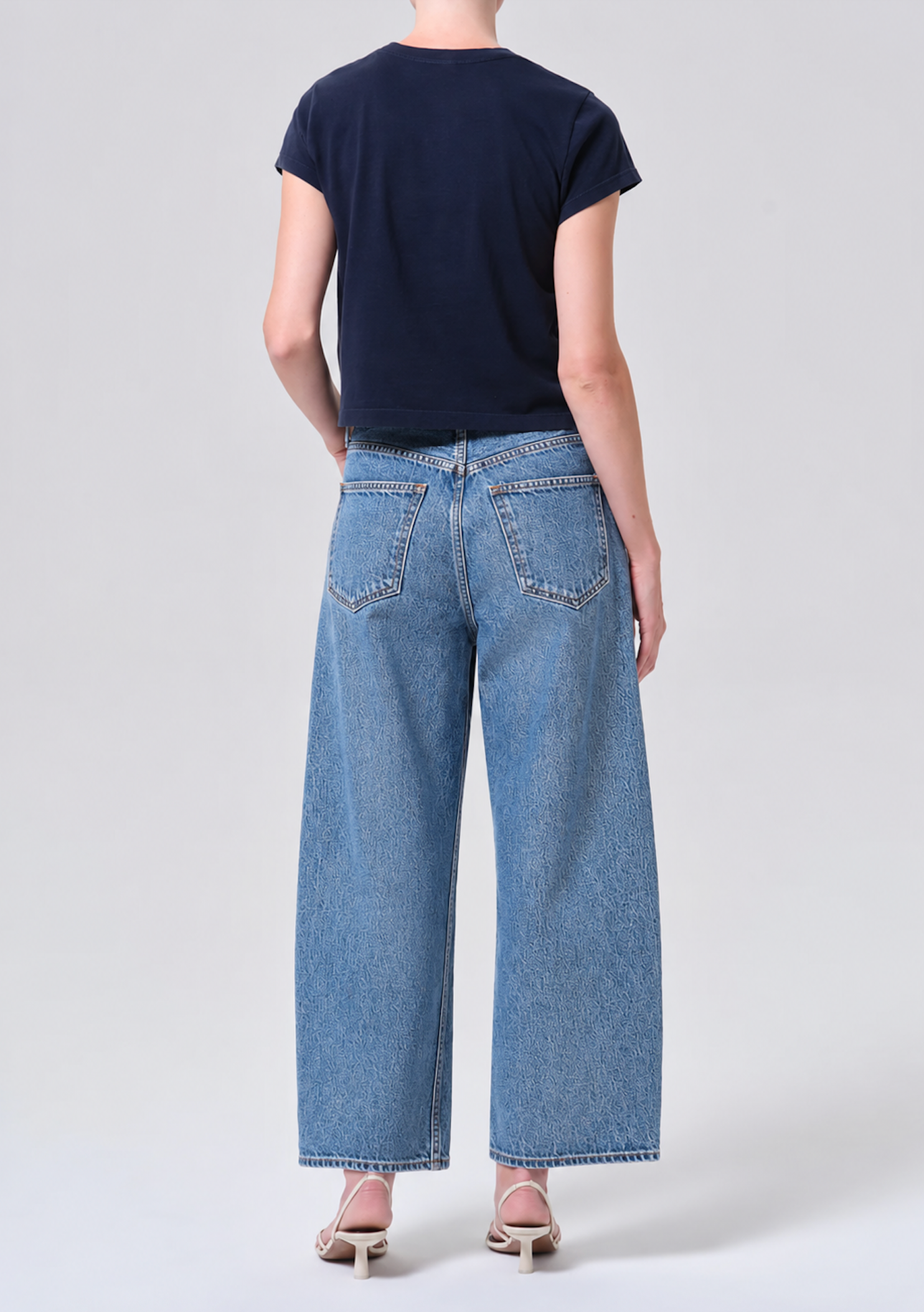 AGOLDE Womens Denim Low Curve Jean