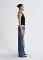 AGOLDE Womens Denim Low Slung Baggy