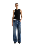 AGOLDE Womens Denim Low Slung Baggy