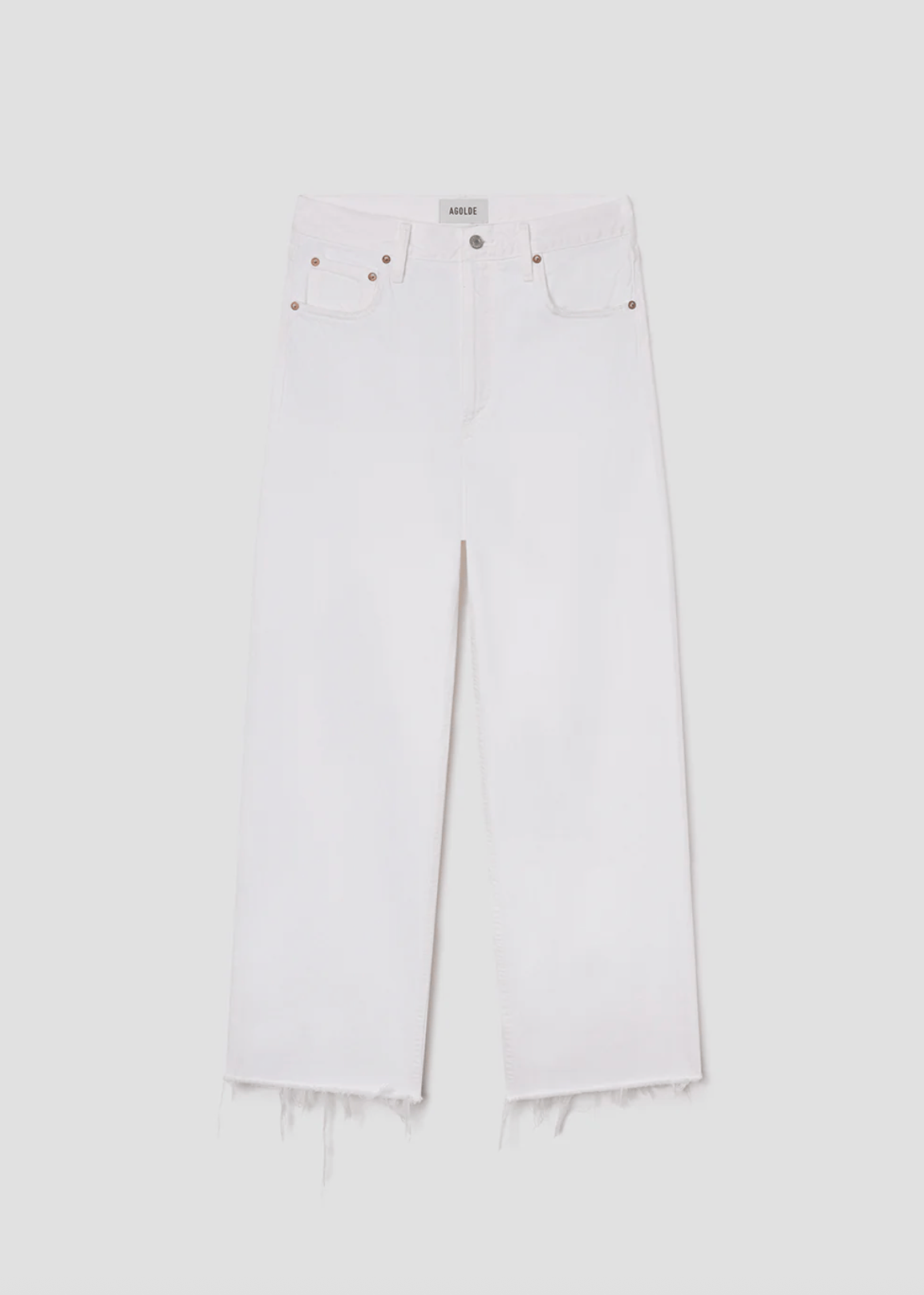 AGOLDE Womens Denim Ren Wide Leg Jean