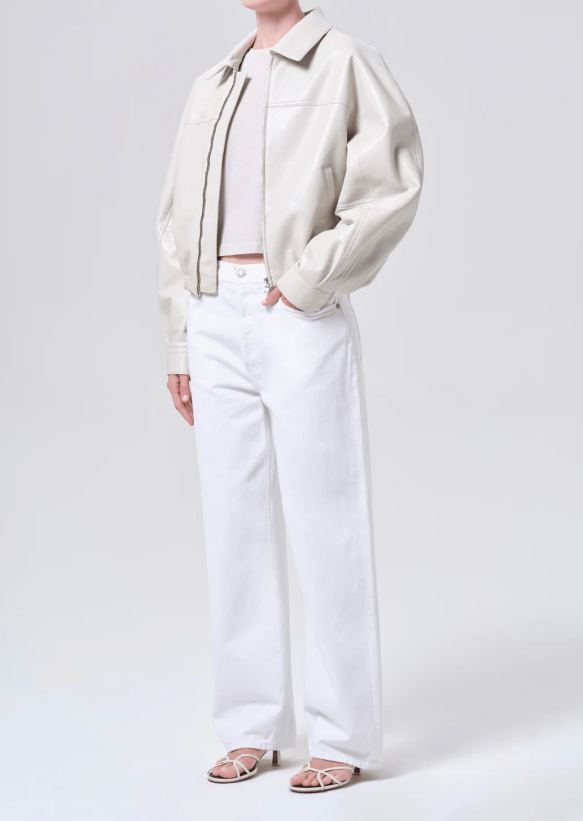 AGOLDE Womens Jackets Dixon Cocoon Bomber