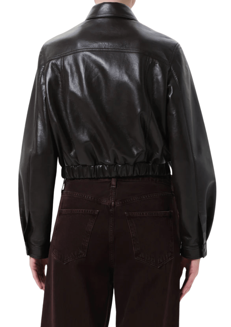 AGOLDE Womens Jackets Essie recycled Cropped Jacket