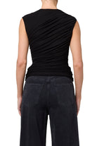 AGOLDE Womens Novelty Tops Ester Twist Tank