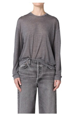 AGOLDE Womens Novelty Tops Sasha Tee