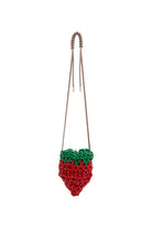 ALEMAIS Womens Accessories Wood Bead Strawberry Mini Bag