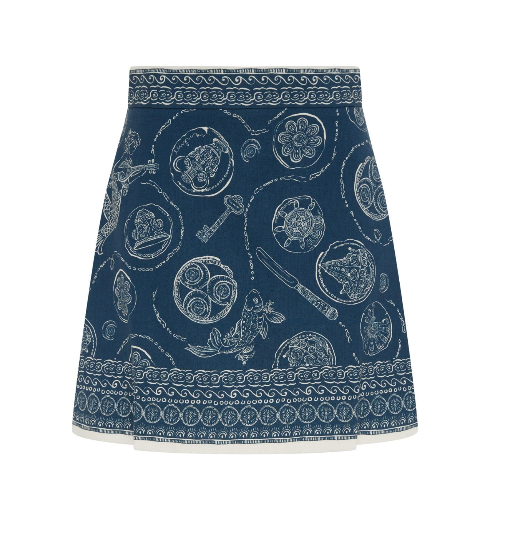ALEMAIS Womens Bottoms Lucky Mini Skirt