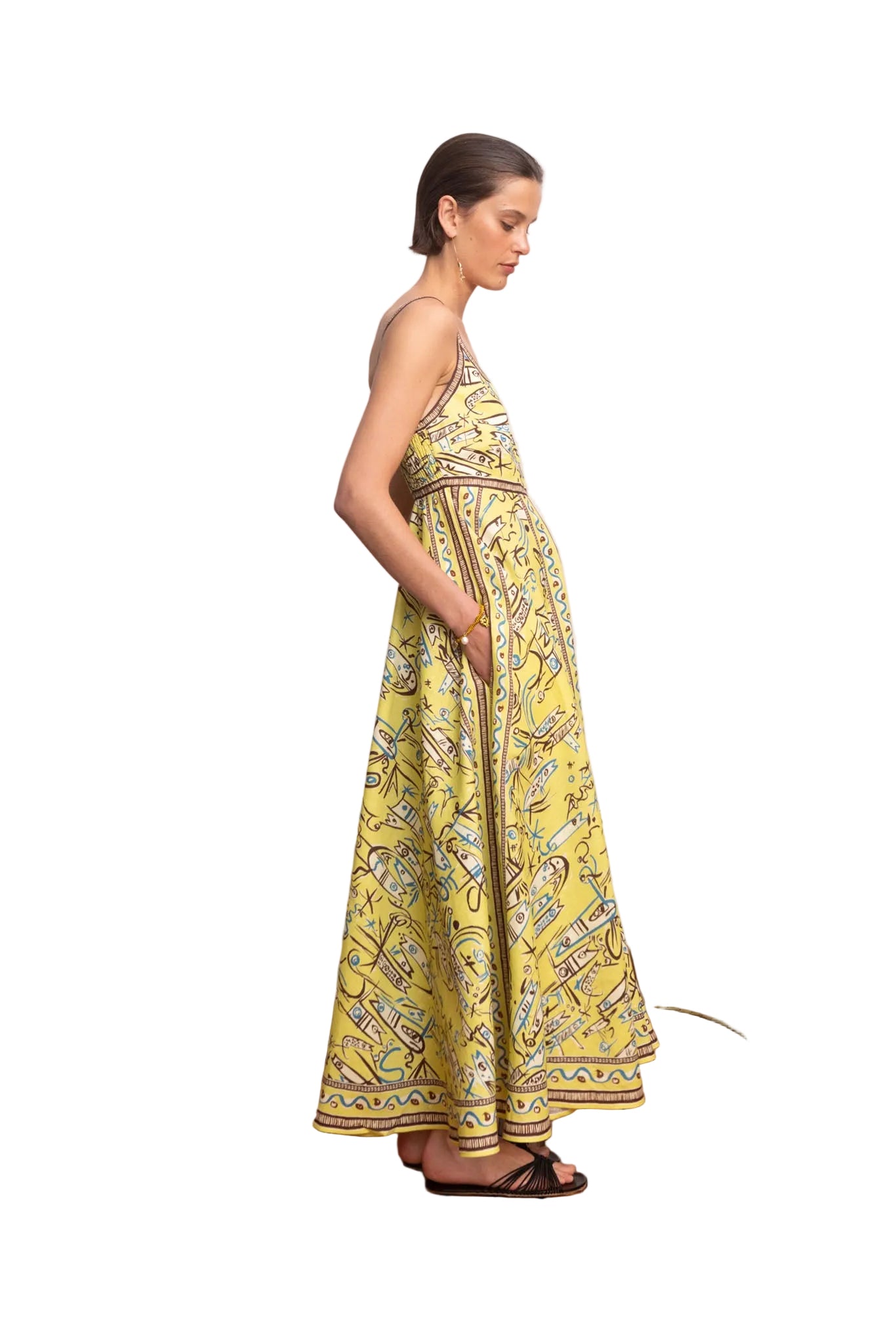 ALEMAIS Womens Dresses Fish Sticks Sundress