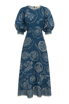ALEMAIS Womens Dresses Lucky Midi Dress