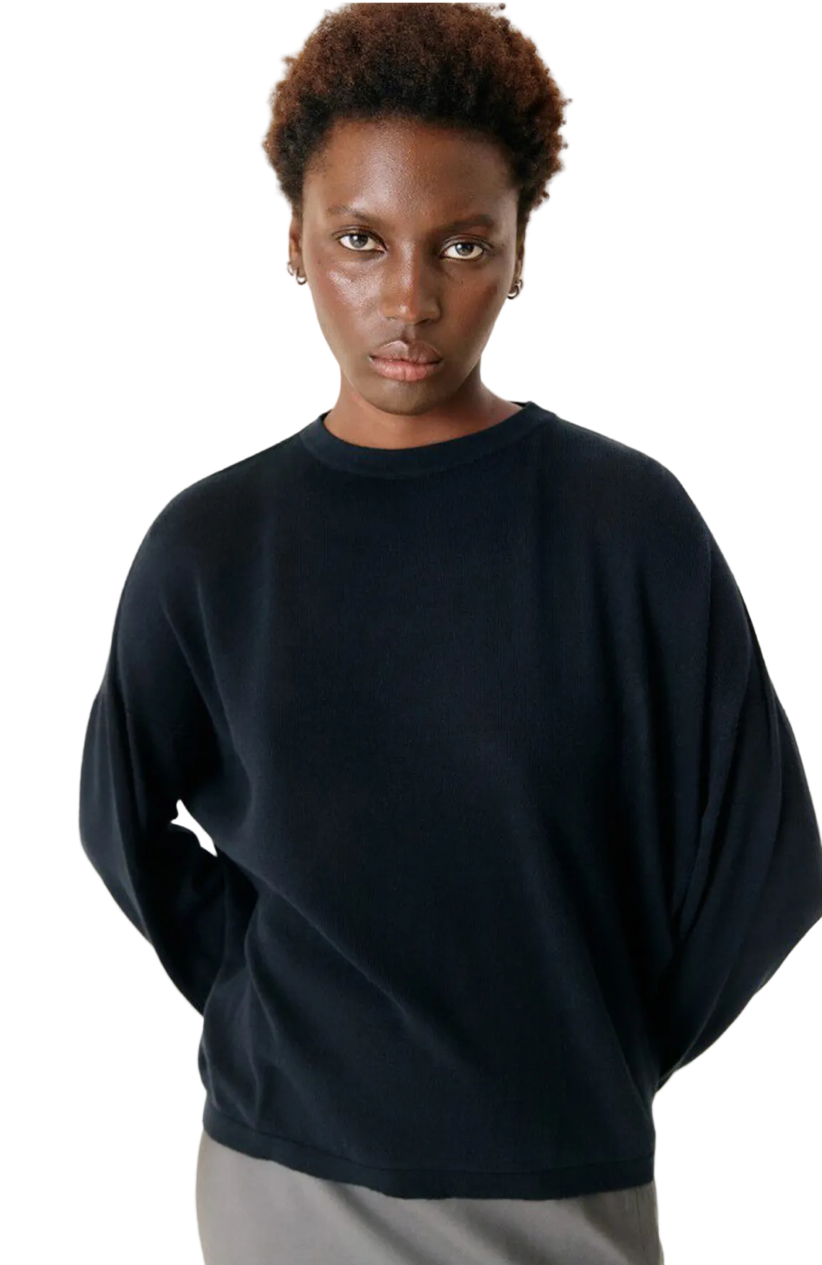 American Vintage Womens Sweaters Small / Noir Toima Sweater