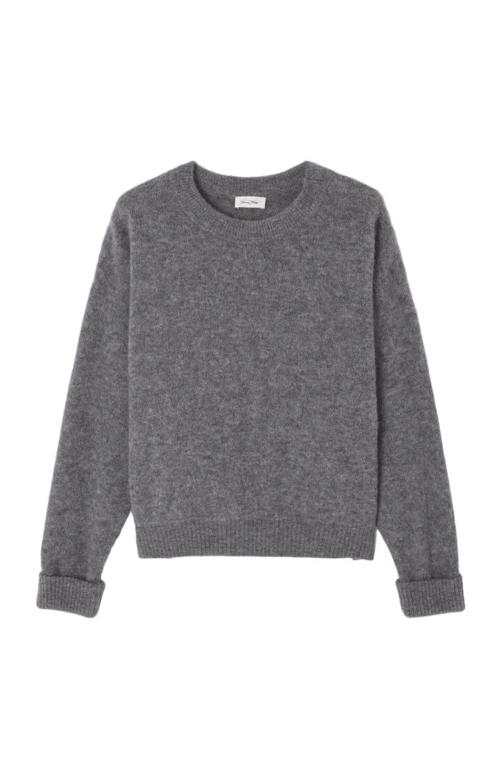 American Vintage Vitow Sweater in Acier Chine, image 1 of 3