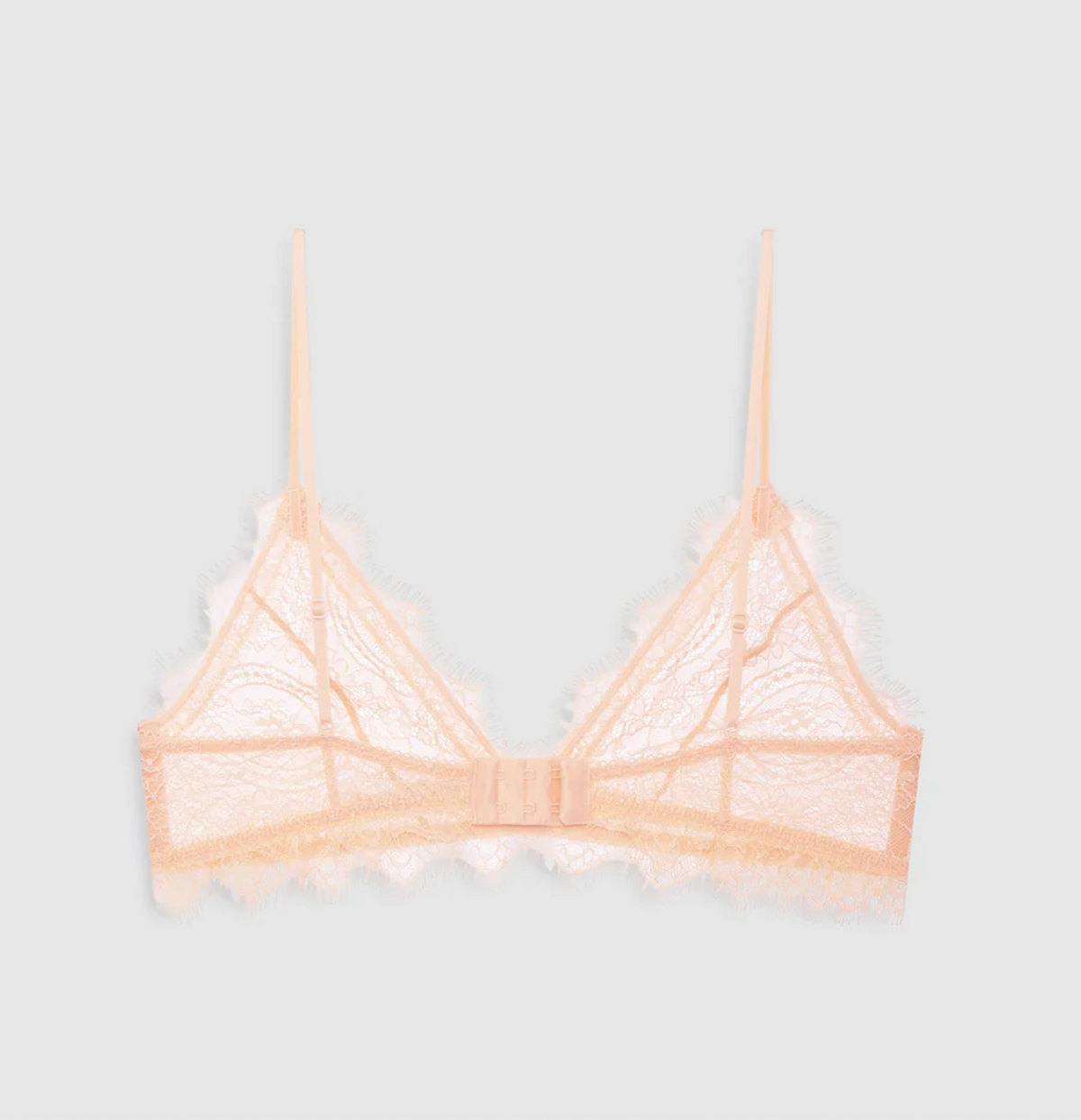 Anine Bing Womens Accessories Medium / Blush Lace Bra With Trim, image 5 of 5