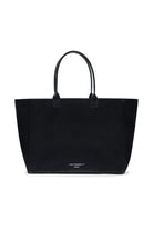 Anine Bing Womens Accessories Black Leo Coated Canvas Tote