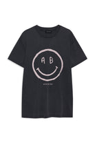 Anine Bing Womens Basics Cade Tee Smiley
