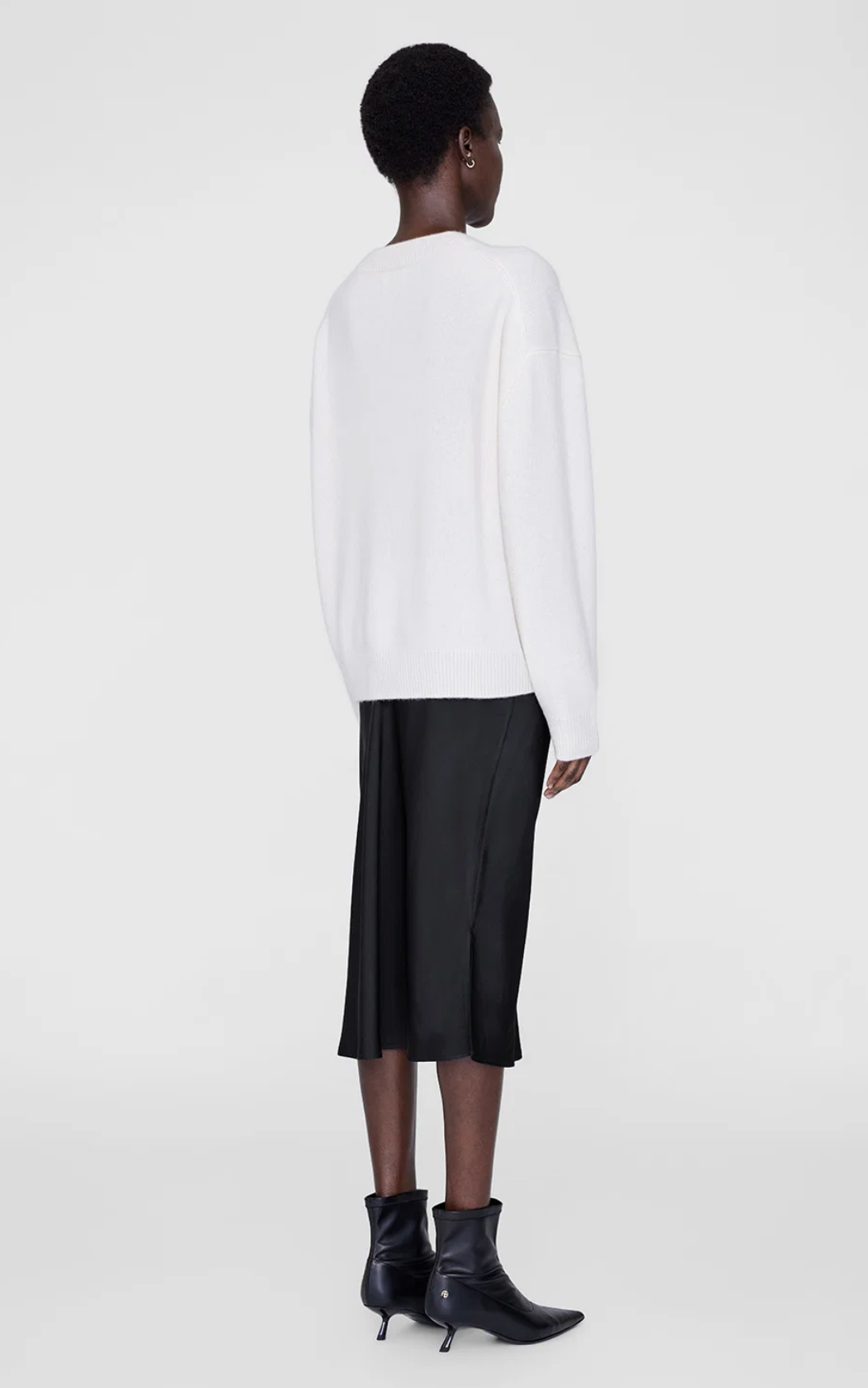 Anine Bing Womens Bottoms Bar Silk Skirt