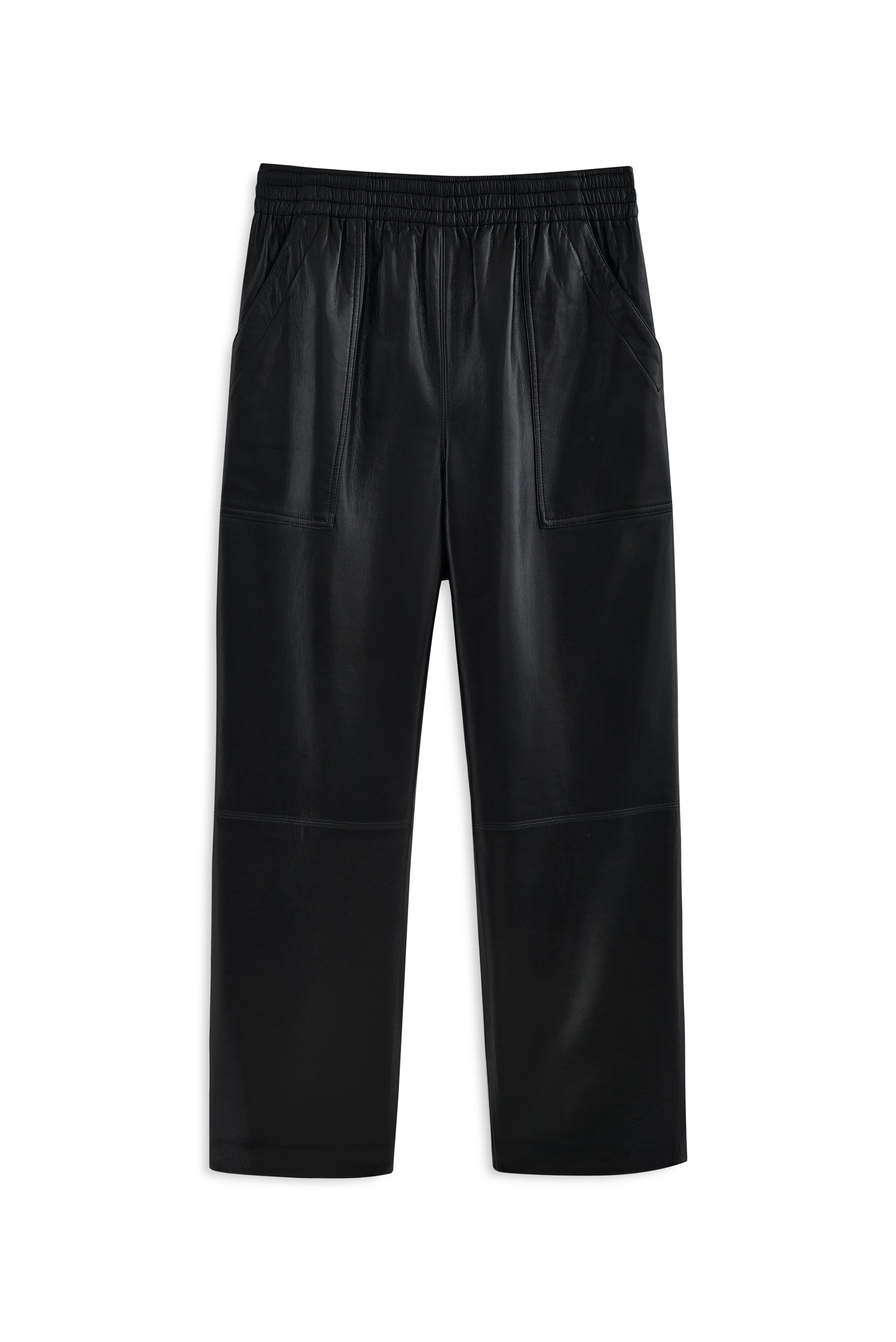 Anine Bing Womens Bottoms XSmall / Black Billy Pant - Recycled Leather