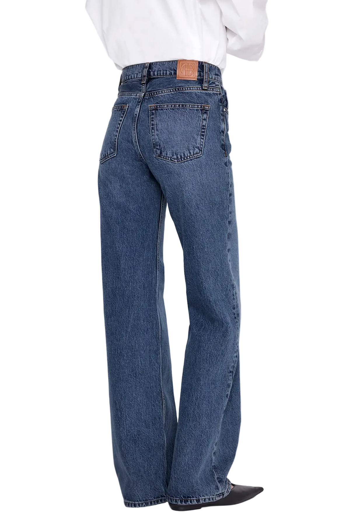 Anine Bing Womens Denim Hugh Jean 32”, image 3 of 3