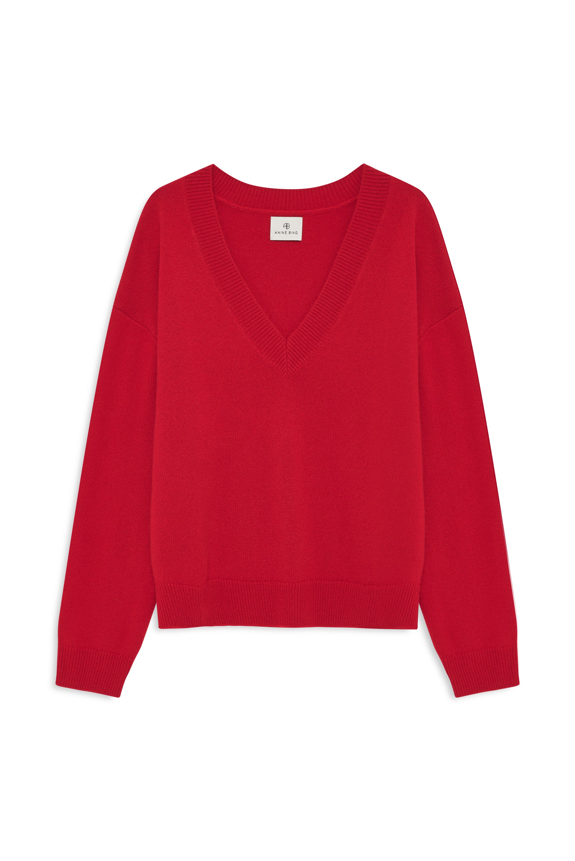 Anine Bing Womens Sweaters - Cashmere XSmall / Red Lee Sweater