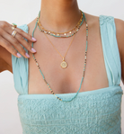 ANNA BECK Womens Jewelry Amai Beaded Necklace - 18”