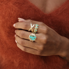 ANNA BECK Womens Jewelry Classic Cross Ring - Gold
