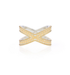 ANNA BECK Womens Jewelry Classic Cross Ring - Gold