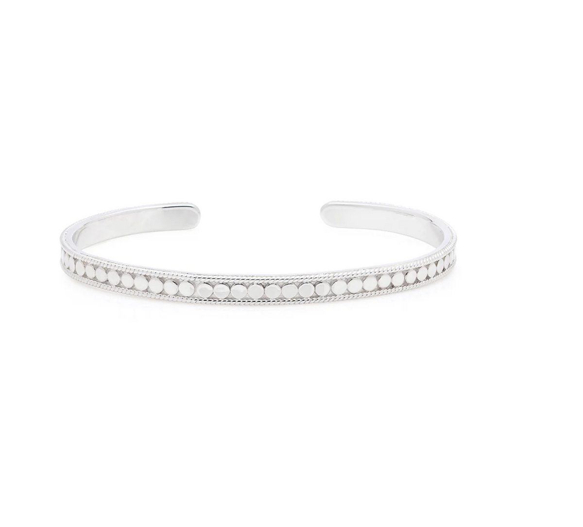 ANNA BECK Womens Jewelry One Size / Silver Classic Stacking Cuff Silver