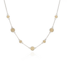 ANNA BECK Womens Jewelry Classic Station Necklace - Gold & Silver