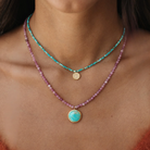 ANNA BECK Womens Jewelry Namaste Necklace