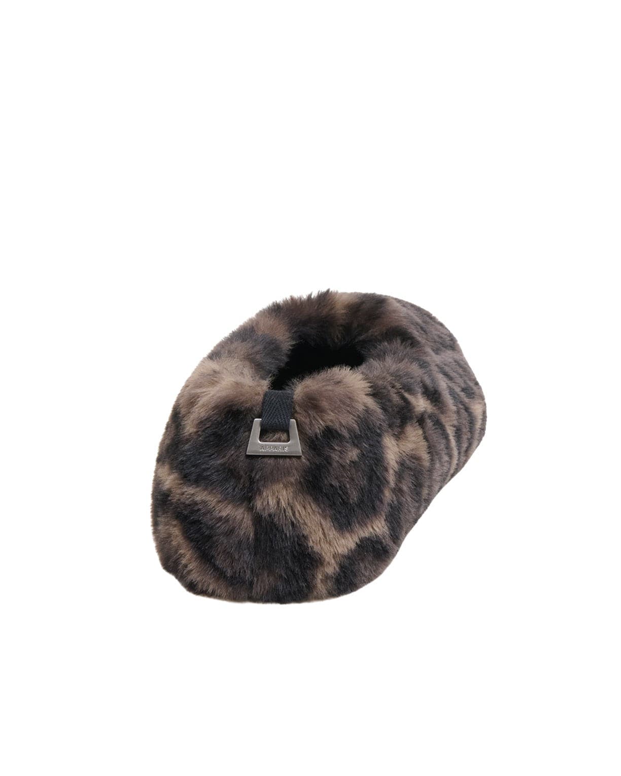 Apparis Womens Shoes Magda Leopard Flat Slipper