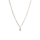 ARDDUN AGENCY Womens Jewelry Marquise Lovelink Necklace