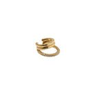 ARDDUN AGENCY Womens Jewelry Pavé Concero Ear Cuff