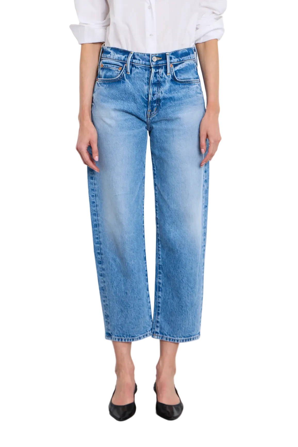 Betro Simone Womens Denim Ellen Barrel Leg