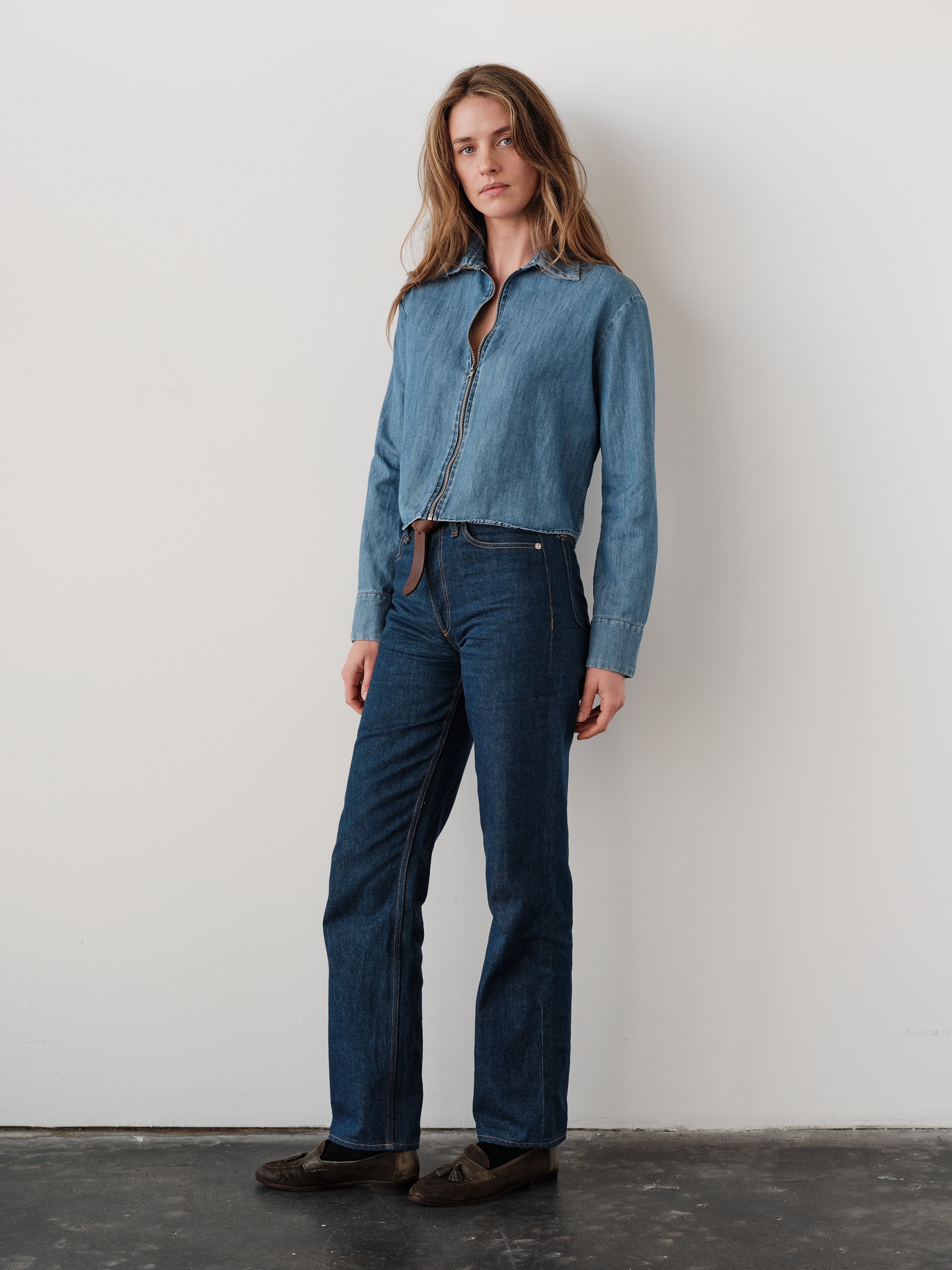 CISSA Womens Novelty Tops The Zipper Shirt