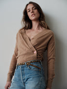 CISSA Womens Sweaters - Cashmere The Wrap Cardigan