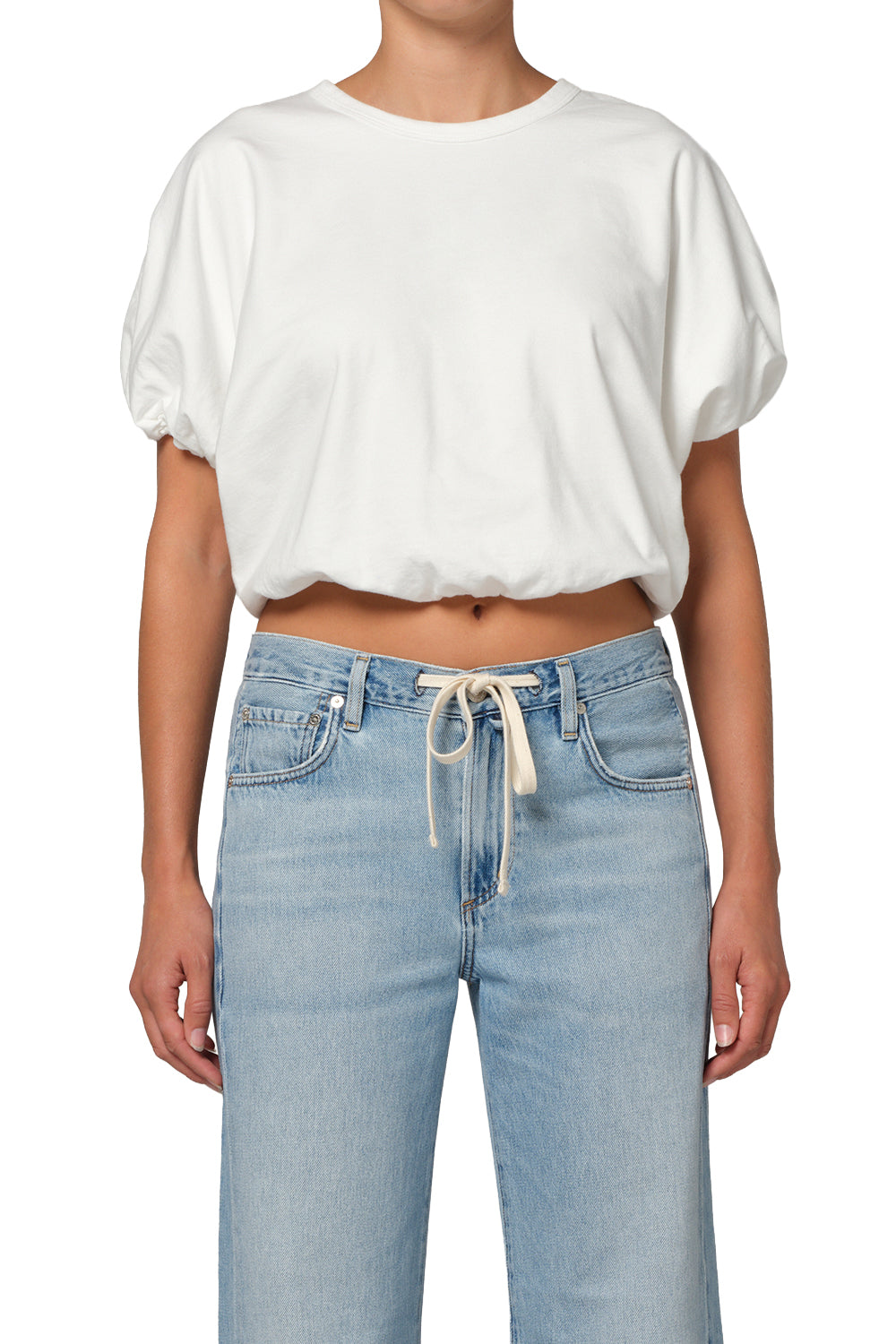 Citizens of Humanity Womens Basics Gia Bubble Tee